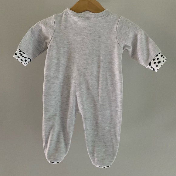 Rene Rofe Elephant One-Piece Footie Sleeper Size Small (Newborn - 3 Months) - Picture 2 of 9